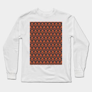 Spaceship Earth Geometric Pattern Halloween Long Sleeve T-Shirt